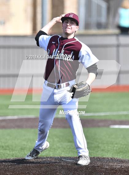 Thumbnail 3 in St. Michael's vs Grace Community (Texas Private School Classic) photogallery.