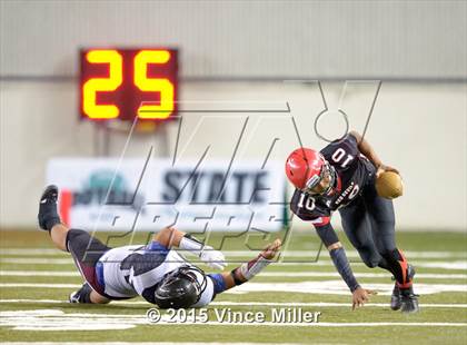Thumbnail 3 in Neah Bay vs. Lummi (WIAA 1B Semifinal)  photogallery.