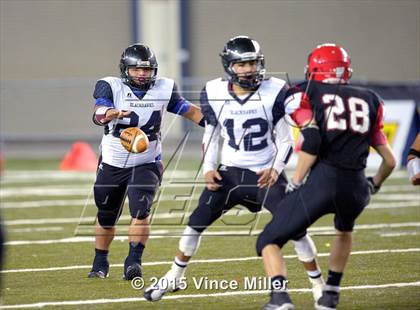 Thumbnail 2 in Neah Bay vs. Lummi (WIAA 1B Semifinal)  photogallery.