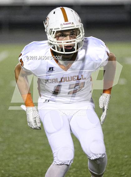 Thumbnail 2 in Caldwell vs. Robinson (UIL 4A D2 Bi-District Playoff) photogallery.