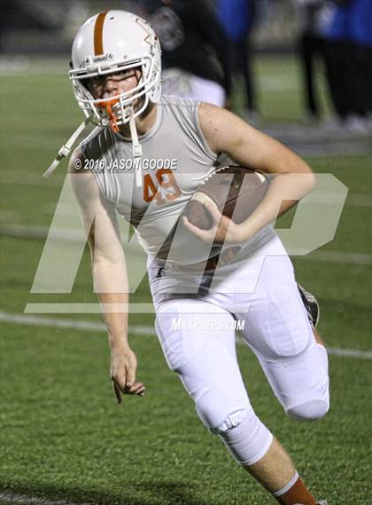 Thumbnail 1 in Caldwell vs. Robinson (UIL 4A D2 Bi-District Playoff) photogallery.