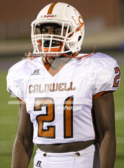 Thumbnail 1 in Caldwell vs. Robinson (UIL 4A D2 Bi-District Playoff) photogallery.