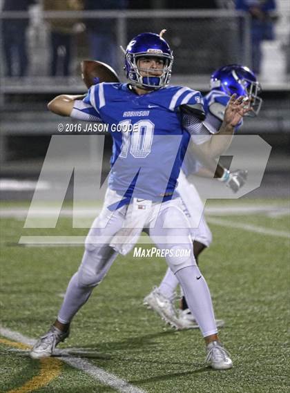 Thumbnail 2 in Caldwell vs. Robinson (UIL 4A D2 Bi-District Playoff) photogallery.