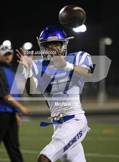 Thumbnail 2 in Caldwell vs. Robinson (UIL 4A D2 Bi-District Playoff) photogallery.