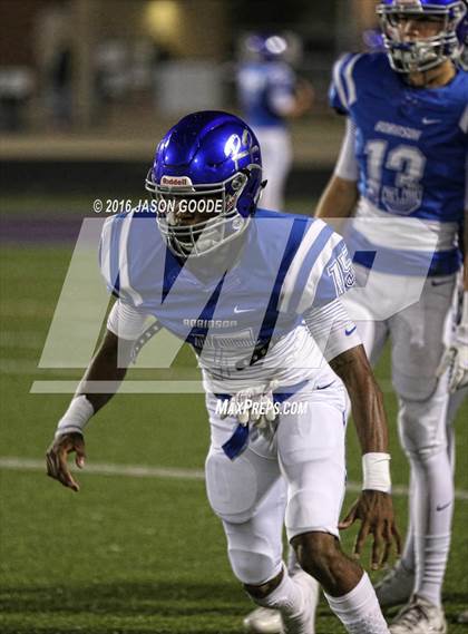 Thumbnail 1 in Caldwell vs. Robinson (UIL 4A D2 Bi-District Playoff) photogallery.