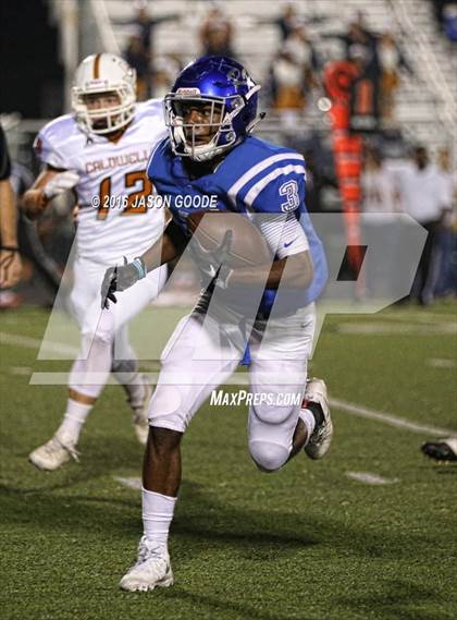 Thumbnail 1 in Caldwell vs. Robinson (UIL 4A D2 Bi-District Playoff) photogallery.