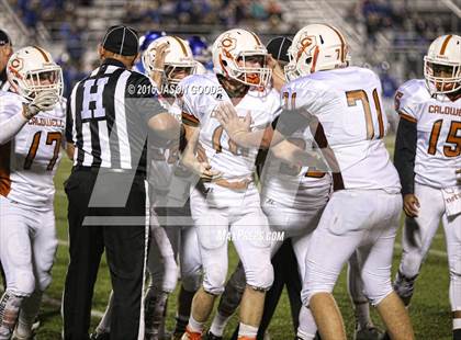 Thumbnail 1 in Caldwell vs. Robinson (UIL 4A D2 Bi-District Playoff) photogallery.