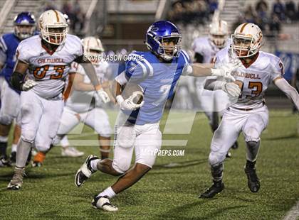 Thumbnail 1 in Caldwell vs. Robinson (UIL 4A D2 Bi-District Playoff) photogallery.