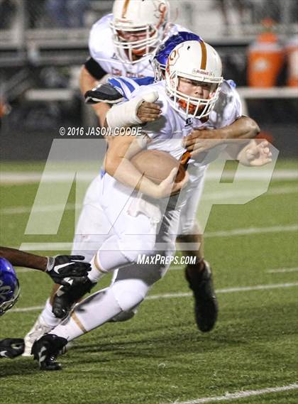 Thumbnail 1 in Caldwell vs. Robinson (UIL 4A D2 Bi-District Playoff) photogallery.