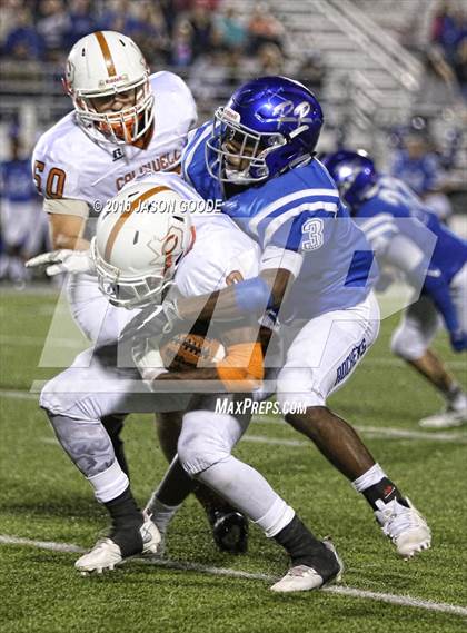 Thumbnail 3 in Caldwell vs. Robinson (UIL 4A D2 Bi-District Playoff) photogallery.