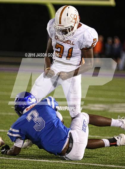 Thumbnail 1 in Caldwell vs. Robinson (UIL 4A D2 Bi-District Playoff) photogallery.