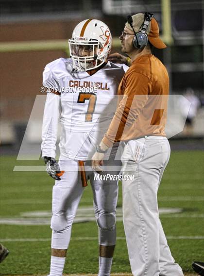 Thumbnail 1 in Caldwell vs. Robinson (UIL 4A D2 Bi-District Playoff) photogallery.