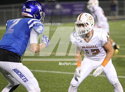 Thumbnail 1 in Caldwell vs. Robinson (UIL 4A D2 Bi-District Playoff) photogallery.