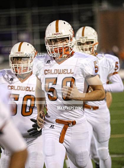 Thumbnail 1 in Caldwell vs. Robinson (UIL 4A D2 Bi-District Playoff) photogallery.