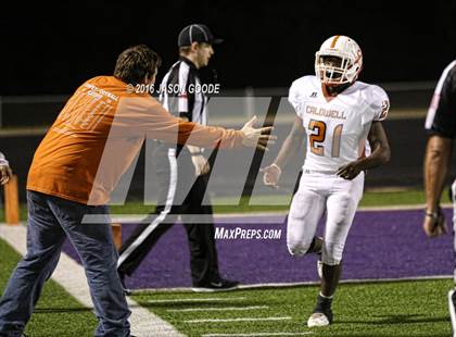 Thumbnail 2 in Caldwell vs. Robinson (UIL 4A D2 Bi-District Playoff) photogallery.