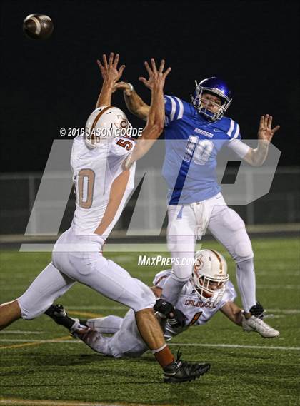 Thumbnail 1 in Caldwell vs. Robinson (UIL 4A D2 Bi-District Playoff) photogallery.