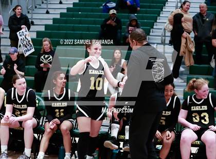 Thumbnail 3 in Oak Park vs  St. Monica (CIF SS Division 5A Championship) photogallery.