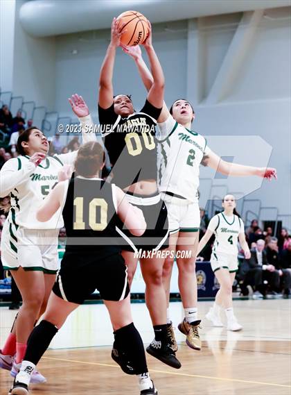 Thumbnail 2 in Oak Park vs  St. Monica (CIF SS Division 5A Championship) photogallery.