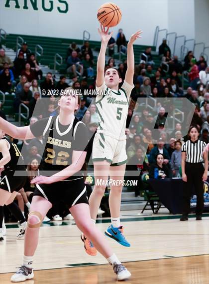 Thumbnail 2 in Oak Park vs  St. Monica (CIF SS Division 5A Championship) photogallery.