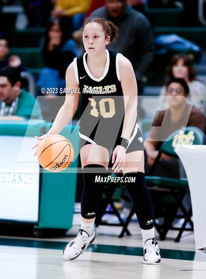 Thumbnail 3 in Oak Park vs  St. Monica (CIF SS Division 5A Championship) photogallery.