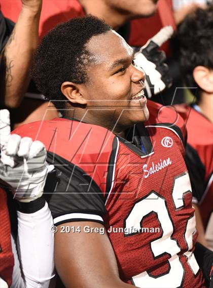 Thumbnail 1 in St. Helena vs. Salesian College Preparatory (CIF NCS D5 Final) photogallery.