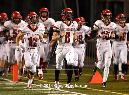 Thumbnail 2 in St. Helena vs. Salesian College Preparatory (CIF NCS D5 Final) photogallery.