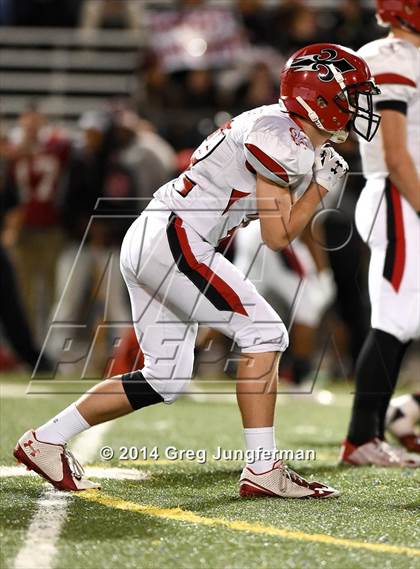 Thumbnail 3 in St. Helena vs. Salesian College Preparatory (CIF NCS D5 Final) photogallery.