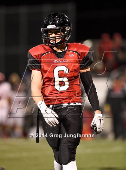 Thumbnail 2 in St. Helena vs. Salesian College Preparatory (CIF NCS D5 Final) photogallery.