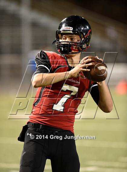 Thumbnail 1 in St. Helena vs. Salesian College Preparatory (CIF NCS D5 Final) photogallery.