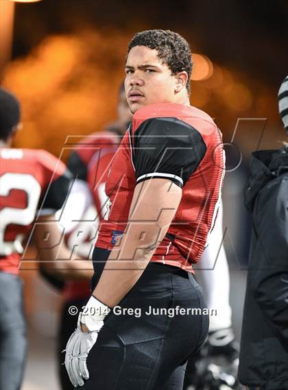 Thumbnail 2 in St. Helena vs. Salesian College Preparatory (CIF NCS D5 Final) photogallery.