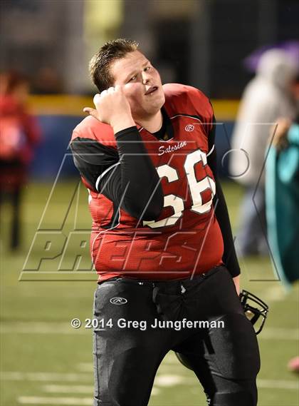 Thumbnail 2 in St. Helena vs. Salesian College Preparatory (CIF NCS D5 Final) photogallery.