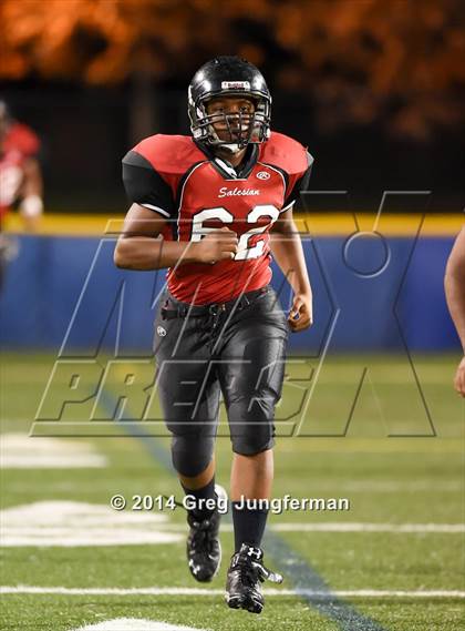 Thumbnail 3 in St. Helena vs. Salesian College Preparatory (CIF NCS D5 Final) photogallery.