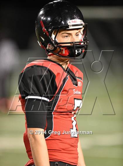 Thumbnail 1 in St. Helena vs. Salesian College Preparatory (CIF NCS D5 Final) photogallery.