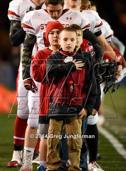 Thumbnail 1 in St. Helena vs. Salesian College Preparatory (CIF NCS D5 Final) photogallery.