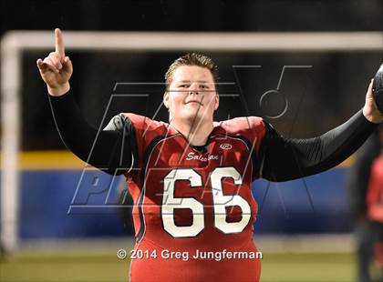 Thumbnail 1 in St. Helena vs. Salesian College Preparatory (CIF NCS D5 Final) photogallery.