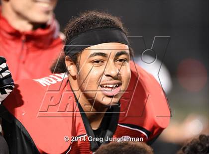 Thumbnail 3 in St. Helena vs. Salesian College Preparatory (CIF NCS D5 Final) photogallery.