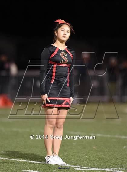 Thumbnail 2 in St. Helena vs. Salesian College Preparatory (CIF NCS D5 Final) photogallery.