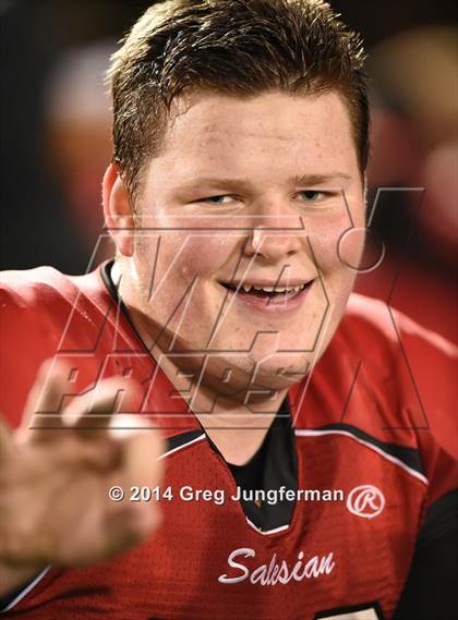 Thumbnail 3 in St. Helena vs. Salesian College Preparatory (CIF NCS D5 Final) photogallery.