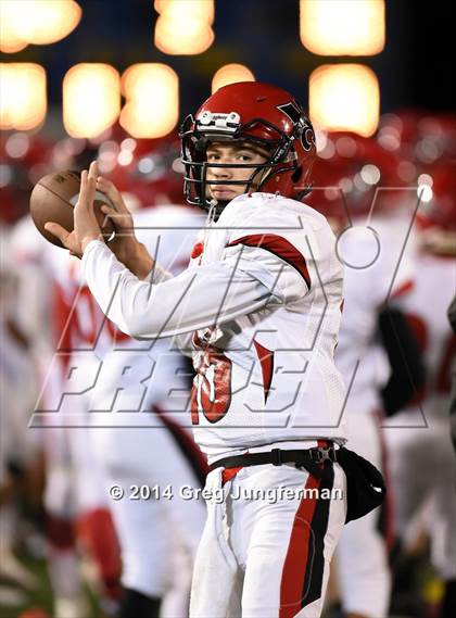 Thumbnail 1 in St. Helena vs. Salesian College Preparatory (CIF NCS D5 Final) photogallery.