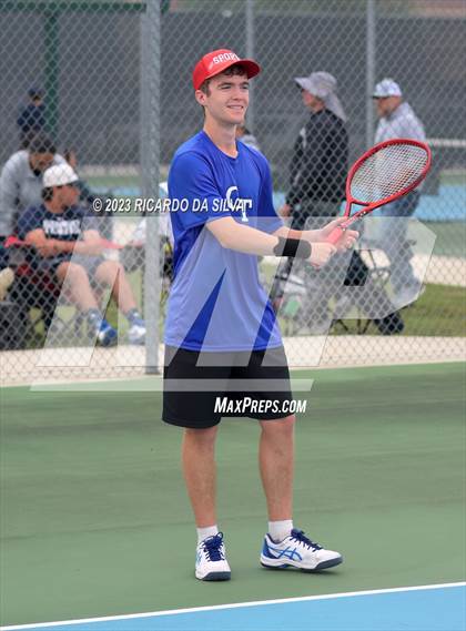 Thumbnail 1 in UIL 3A & 4A Tennis Doubles Quarterfinals photogallery.