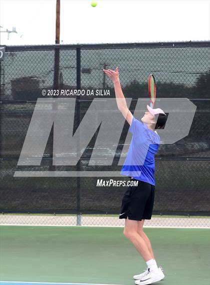 Thumbnail 2 in UIL 3A & 4A Tennis Doubles Quarterfinals photogallery.