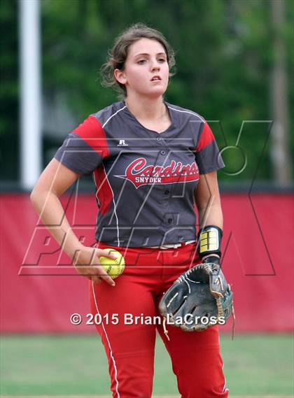 Thumbnail 2 in Trinity Christian Academy vs Bishop Snyder photogallery.