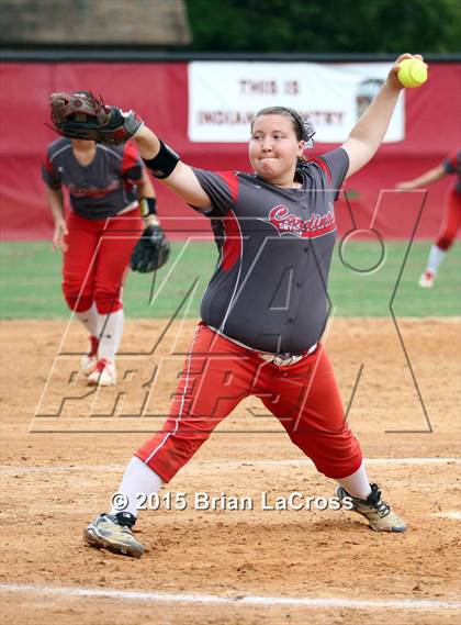 Thumbnail 1 in Trinity Christian Academy vs Bishop Snyder photogallery.