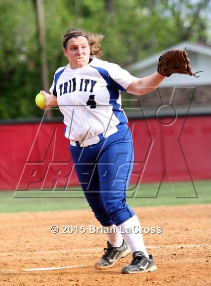 Thumbnail 1 in Trinity Christian Academy vs Bishop Snyder photogallery.