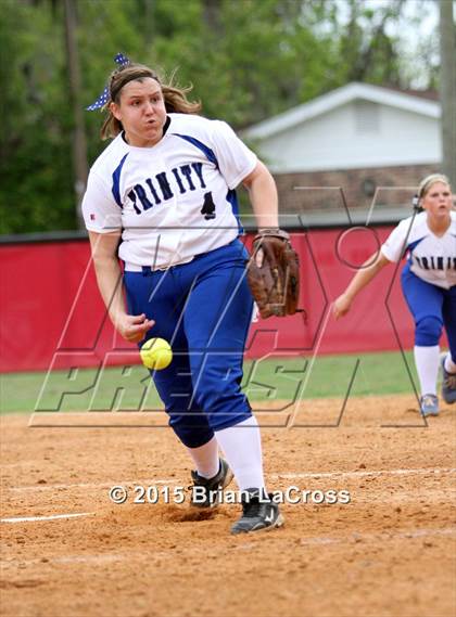 Thumbnail 3 in Trinity Christian Academy vs Bishop Snyder photogallery.