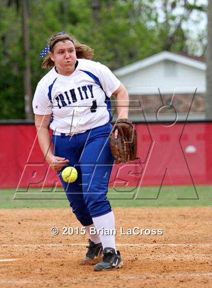 Thumbnail 2 in Trinity Christian Academy vs Bishop Snyder photogallery.