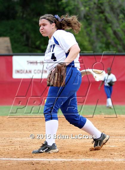 Thumbnail 2 in Trinity Christian Academy vs Bishop Snyder photogallery.