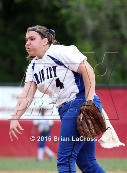 Thumbnail 1 in Trinity Christian Academy vs Bishop Snyder photogallery.
