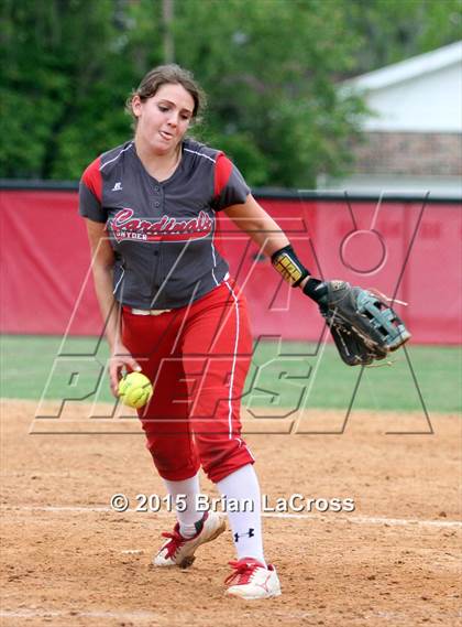 Thumbnail 3 in Trinity Christian Academy vs Bishop Snyder photogallery.