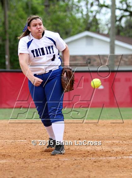 Thumbnail 2 in Trinity Christian Academy vs Bishop Snyder photogallery.